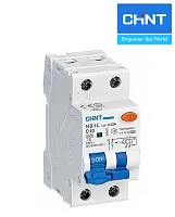 Дифавтомат NB1L 1P+N  10А 30mA (6кА) тип А CHINT