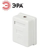 Компьютерная розетка RJ-45 (5е) неэкранированная 1-порт
