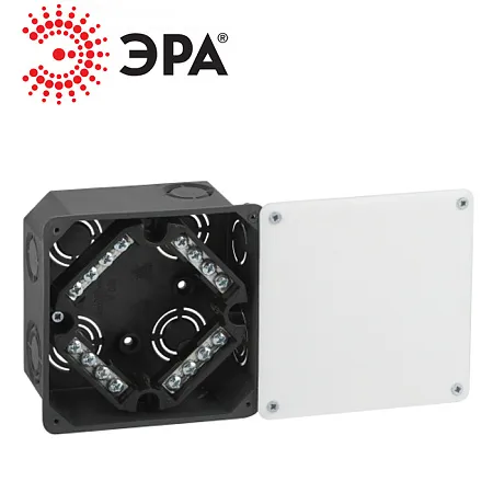 Коробка распаячная KRT-k-107-107-50 скрытой установки для твердых стен
