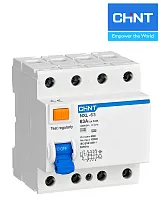 УЗО NXL-63 3P+N 63A 30mA (6kA) АС CHINT