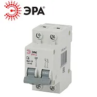 Автоматический выключатель BA47-29 2P  6А С (4.5кА) 