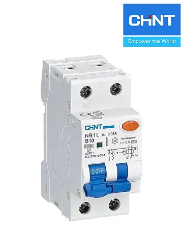 Дифавтомат NB1L 1P+N  32А 30mA (10кА) хар.В CHINT