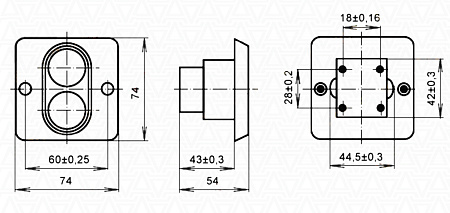 Пост кнопочный ПКЕ 622-2
