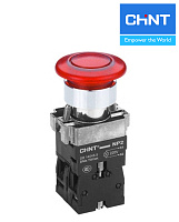 Кнопка NP2-BW4462 (1НЗ) CHINT