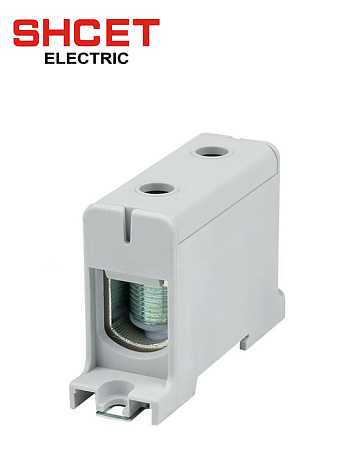 Зажим клеммный КВС 1Р 35-150мм (320А) серая SHCET