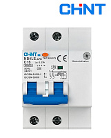 УЗДП NB4LE-AFD  2P 25A  30mA  тип А CHINT