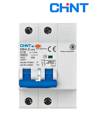 УЗДП NB4LE-AFD  2P 16A  30mA  тип А CHINT