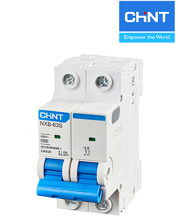 Авт. выключатели NXB-63S 2P 40A D (4.5kA) CHINT