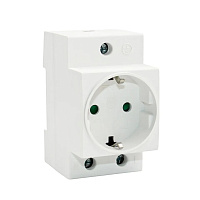 Розетка на дин-рейку РДЕ-47 с заземлением