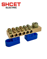 Шина  ШНИ-10х18 12 групп 200А  SHСET