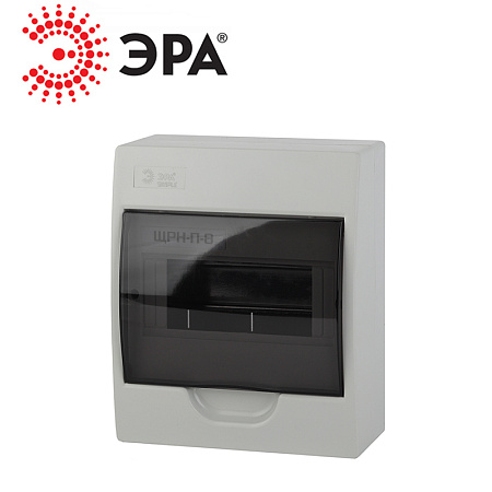 Бокс ЩРН-П-08 SIMPLE IP41 без шин ЭРА