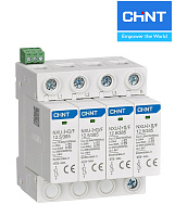 Ограничитель перенапряжения NXU-I+II/F 4Р In=25kA Uc=385B Im=50kA (В+С)
