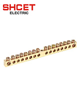 Шина нулевая 6х9мм 16/1 SHCET