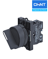 Переключатель NP2-ED21 2 полож. с фикс. (1НО) IP40 CHINT
