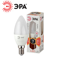 Лампа LED B35- 7W-827-E14 ЭРА