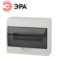 Бокс ЩРН-П-12 SIMPLE IP41 прозрачная крышка ЭРА