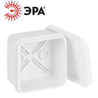 Коробка распаячная KOR-80-80-40-9g-K-2MP-W двухкомпонентная HF стойкая к УФ IP66