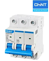 Авт. выключатели NXB-63S 3P  3A B (4.5kA) CHINT