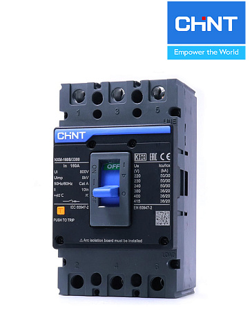 Aвт.выкл.  NXM-160S 3Р 125A 35кА CHINT