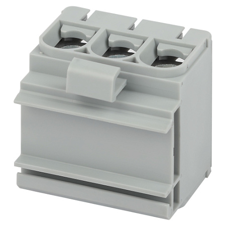 Зажим клеммный КВС 3Р  6-50мм (145А) серая ЭРА