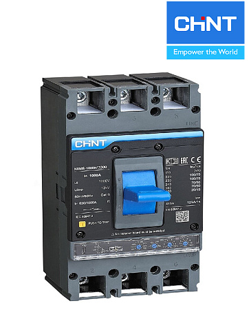 Авт.выкл. NXMS-1250H 3Р 1250A 70кА с элект. расцеп. CHINT