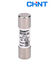 Плавкая вставка цилиндрическая RT28-32 32A 10х38 CHINT