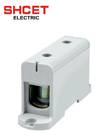 Зажим клеммный КВС 1Р 35-240мм (425А) серая SHCET