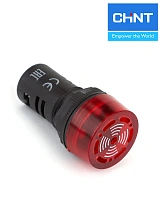 Сигнализатор звуковой ND16-22FS красный 220В AC