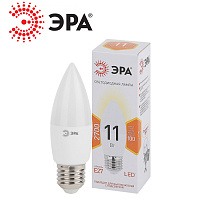 Лампа LED B35-11W-827-E27 ЭРА