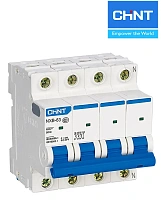 Авт. выключатели NXB-63 4P 25A С (6kA) CHINT