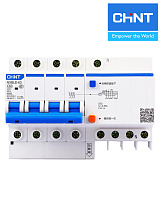 Дифавтомат NXBLE-63 4P 10А 30mA CHINT