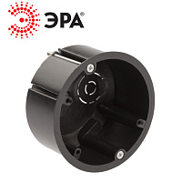 Коробка KUP-73-45-m-black для полых стен (70х45мм) IP20 черная ЭРА