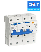 Дифавтомат NXBLE-125 3P+N 100А 30mA CHINT