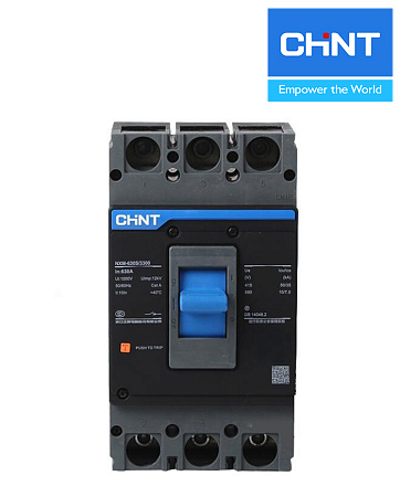Авт. выключатели NXM-630S 3Р 400А 50кА CHINT