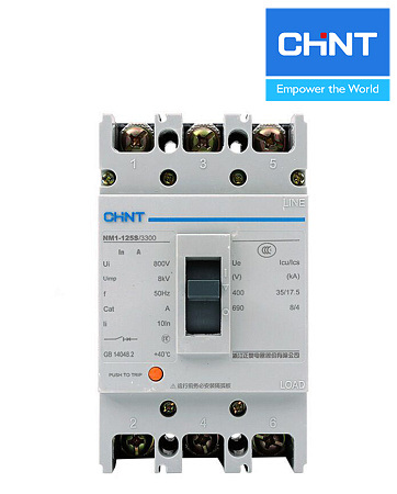 Авт. выключатели NM1-125S/3Р 25А 25кА CHINT