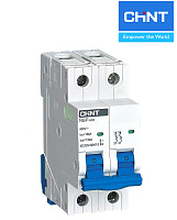 Автоматические выключатели NBP-63R 2P 16A С (15kA) CHINT