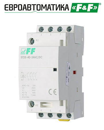 Контактор ST25-40 4Р 25А (4NO) 24В АС/DC