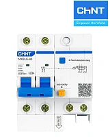 Дифавтомат NXBLE-63 2P 25A 30mA CHINT