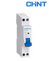 Дифавтомат NB2LE 1P+N 16А 30mA (6кА) АС CHINT