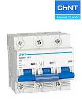 Авт. выключатели DZ158-125H 3P 63A (10kA) CHINT