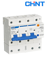 Дифавтомат NXBLE-125 3P+N 100А 30mA CHINT