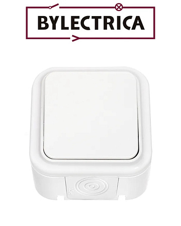 Выключатель А16-222 IP54 белая