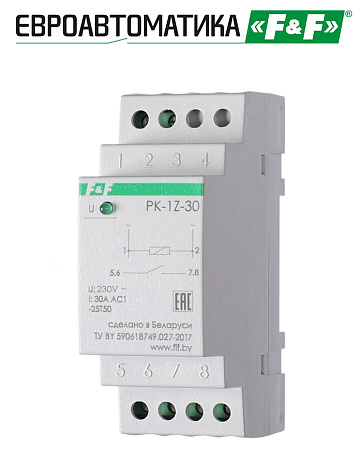 Реле электромагнитное PK-1Z-30-230