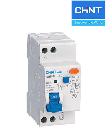 Дифавтомат NBH8LE-40 1P+N  32А 30mA CHINT