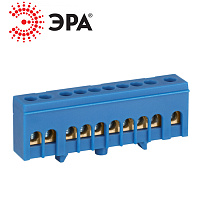Шина в корпусе ШНИ-6*9-10 групп синий (NO-224-99) ЭРА