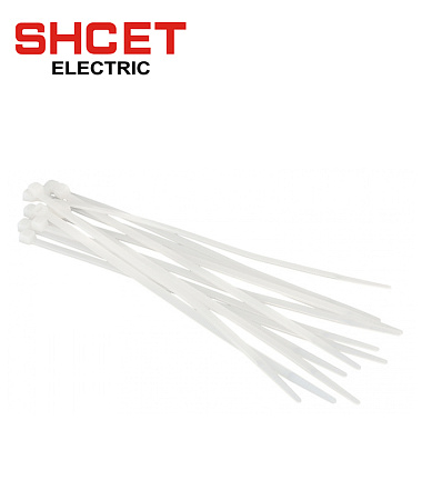 Хомут 2.5х100 белый SHCET