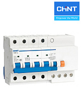 Дифавтомат NB1L-63 4P 63А 30mA (6kA) CHINT