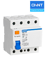 УЗО NXL-63 3P+N 63A 30mA (6kA) А CHINT