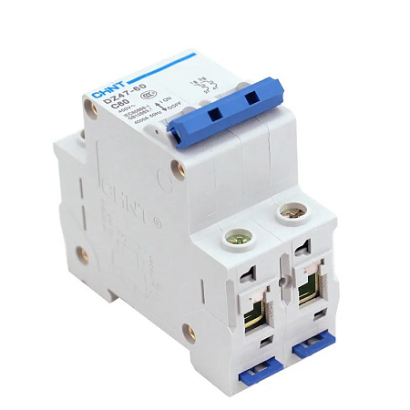 Авт. выключатели DZ47-60 1P  50A D (4.5kA) CHINT