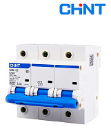 Авт. выключатели NXB-125 3P 63A D (10kA) CHINT